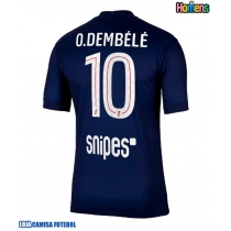 Camisa de Futebol Paris Saint-Germain Ousmane Dembele #10 Equipamento Principal 2025-26 Manga Curta